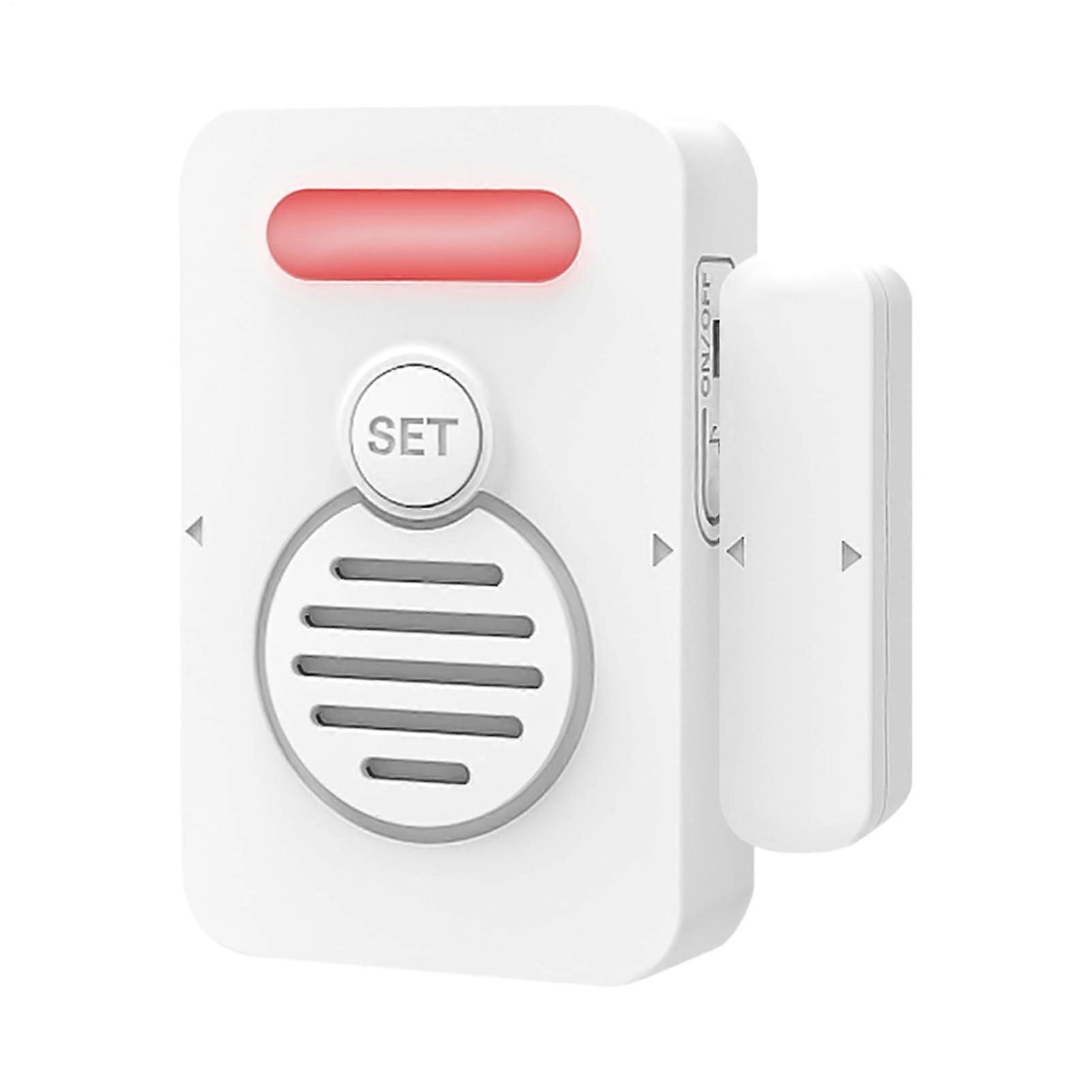 Freezer Door Alarm with Adjustable Voice Warnings - Window Sensor for Garage and Cellar Door Closing Reminder