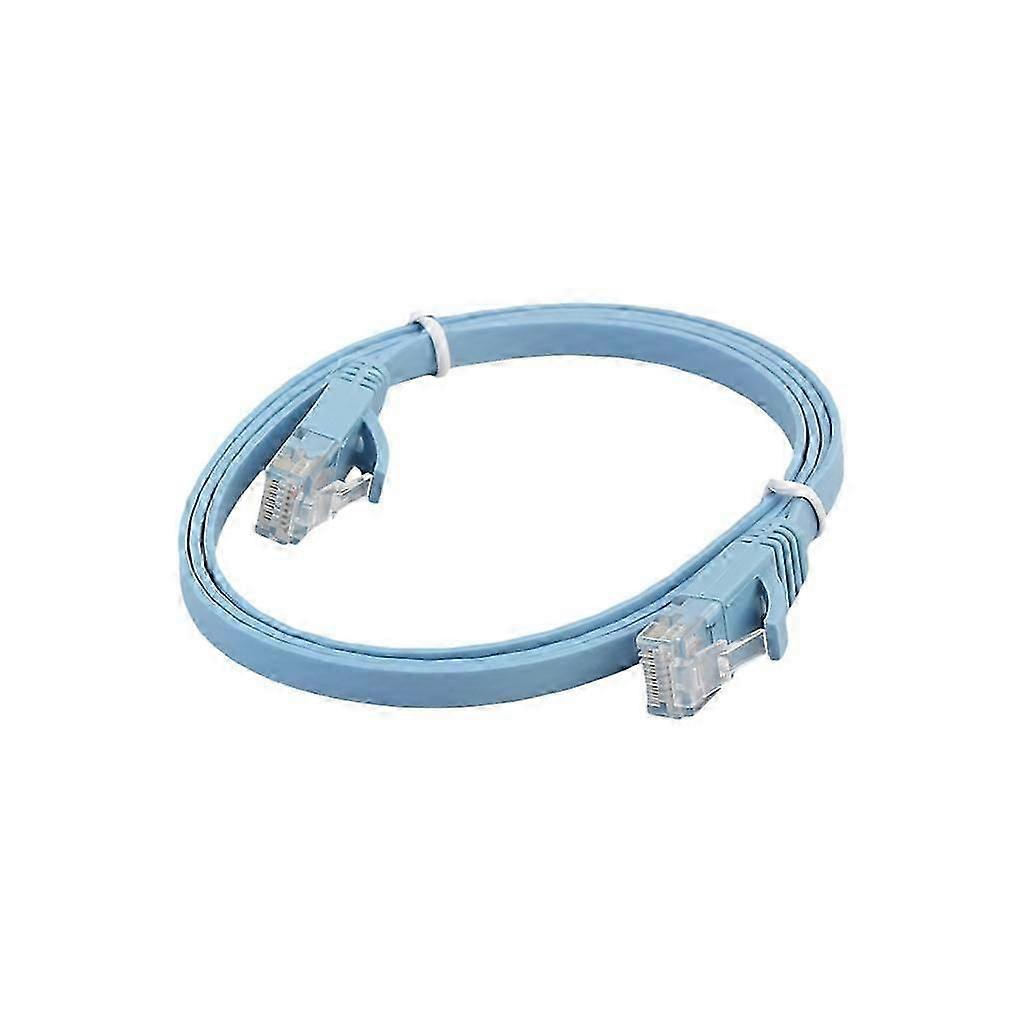 Cat6 Ethernet Patch Flat Cable , Professional Snagless RJ45 Connector Computer