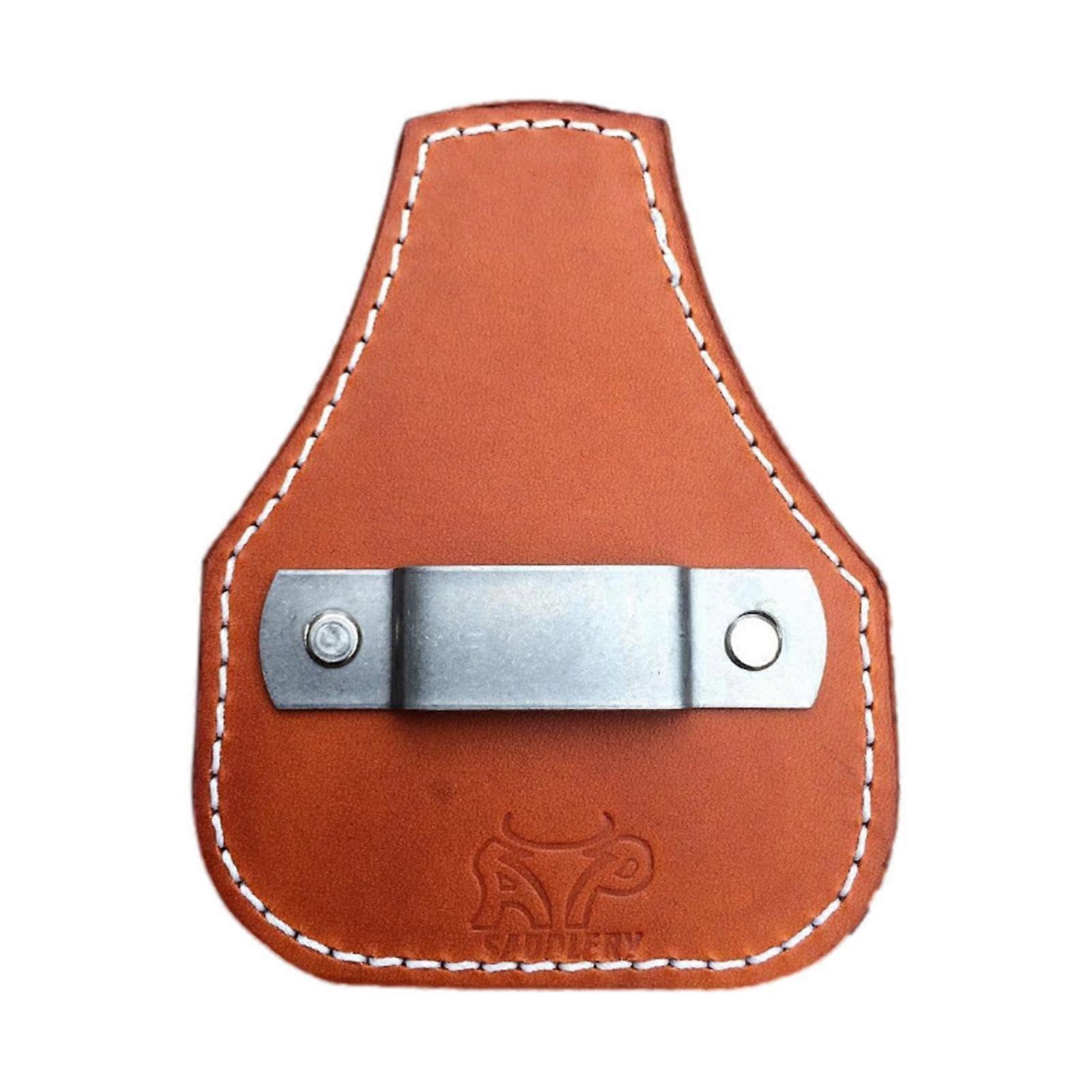 Tape Measure Holder For Belt, Leather Tool Belt Holster, Belt Attachment, Keeps Tape Handy, Fits Most Belts