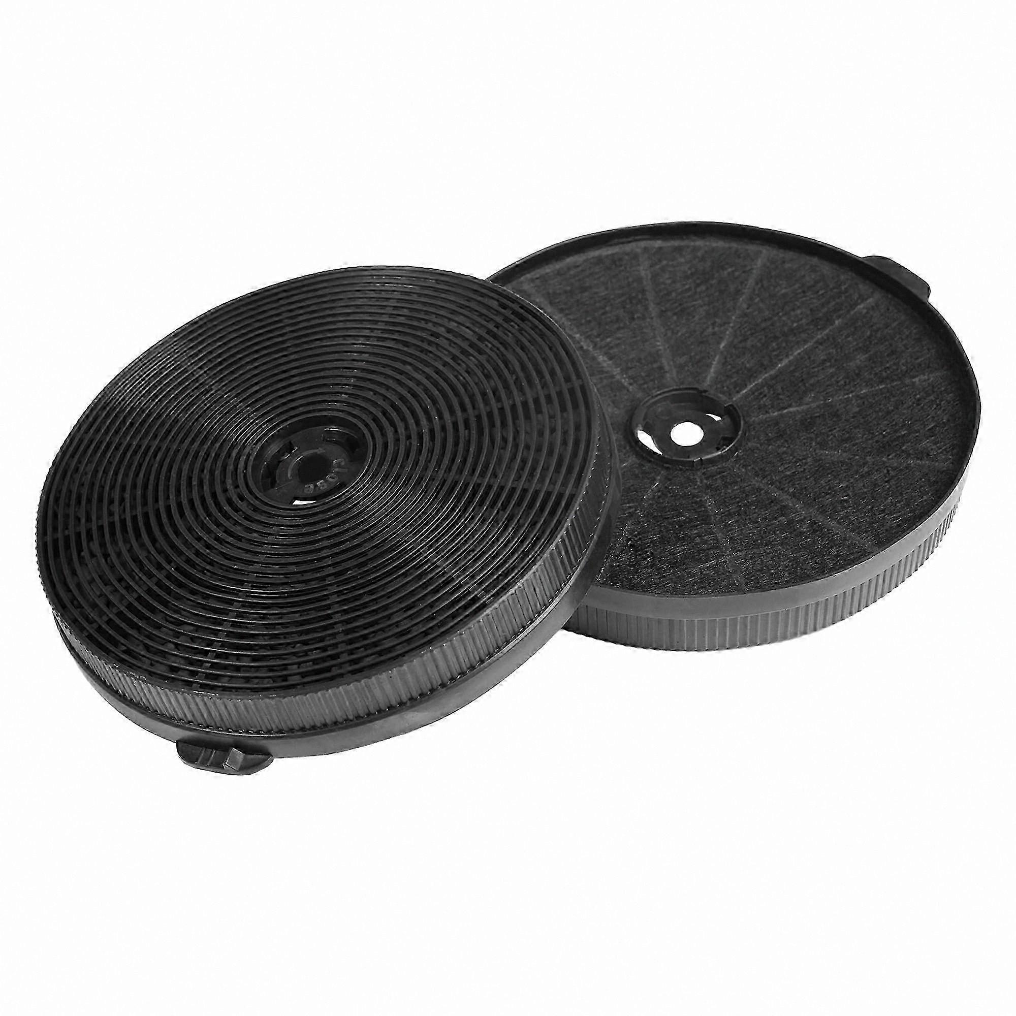 Range Hood Charcoal Filter Replacement, Set of 2, Universal Fit for Kitchen Ventilation Systems