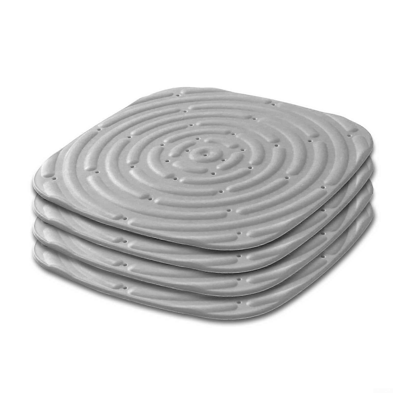 Washable Chicken Nesting Pads Set of 8 Grey Sponge Mats for Chicken Coop Bedding Easy to Clean Poultry Accessories 30"