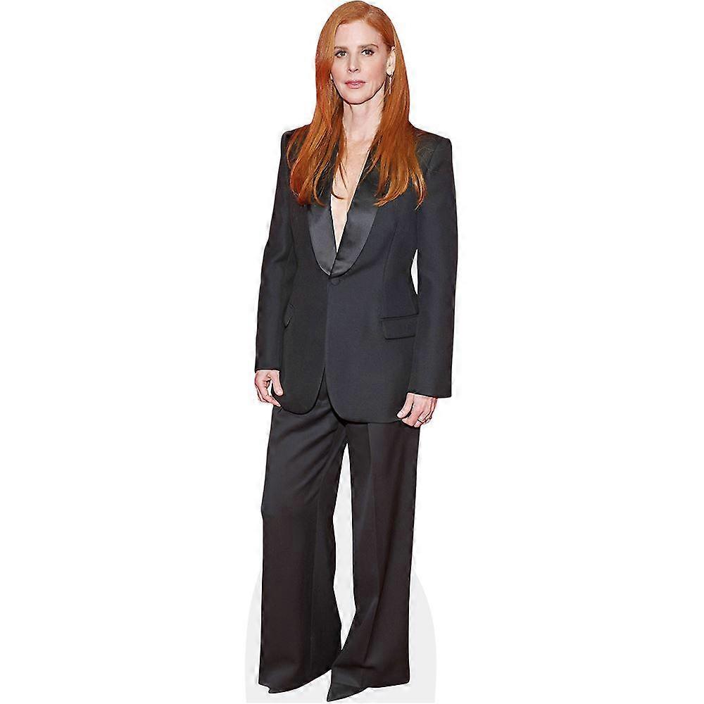 Sarah Rafferty (Suit) Cardboard Cutout (lifesize OR mini size). Standee. Stand Up.