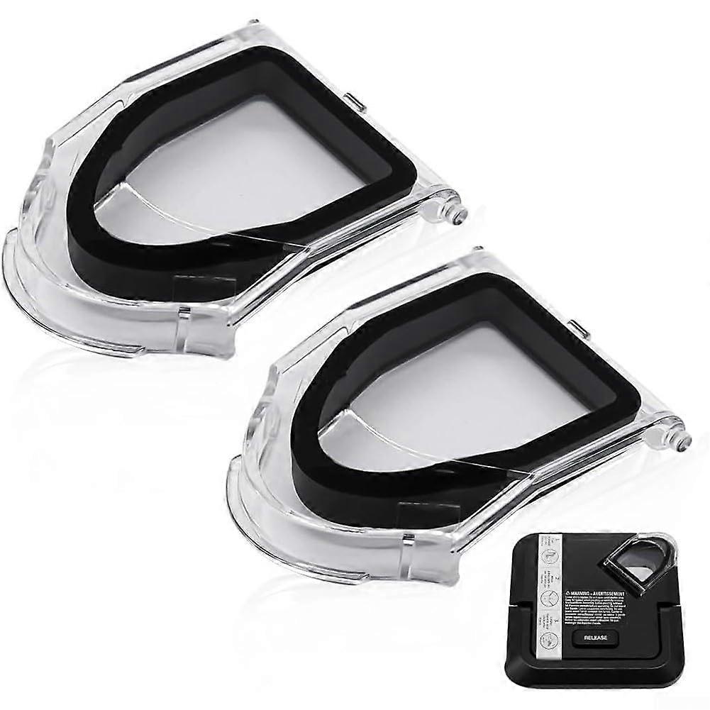 Replacement Lids For Standard Size Jug - Pair, BPA-Free Plastic, Secure Fit, Compatible With Several Brands