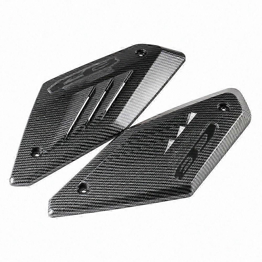 Carbon Fiber Motorcycle Frame Side Panel Guard Cover Shell Intake Pipe Protector for CB650R 2019 20