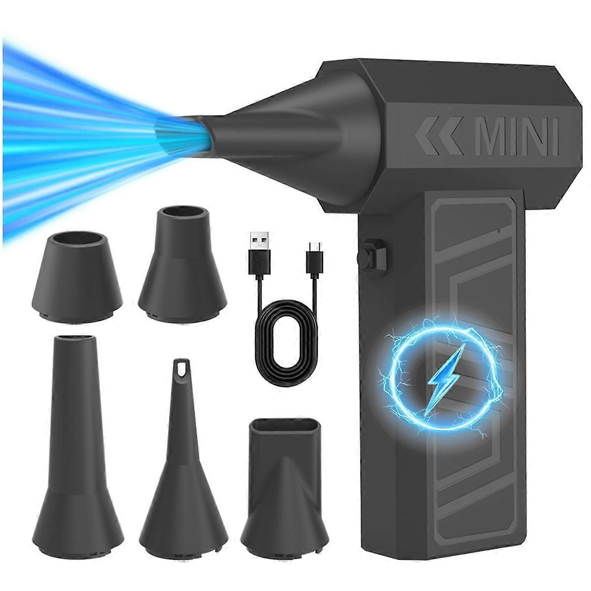 Fan 5 Outlet Nozzles Blowing Snow 130000RPM Charging A