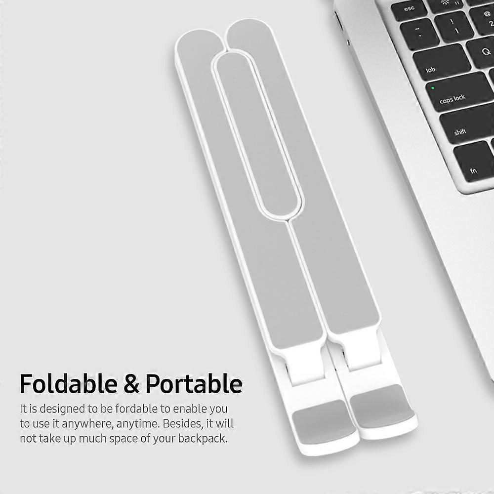 Adjustable Foldable Laptop Stand for 10-17" Laptops Black