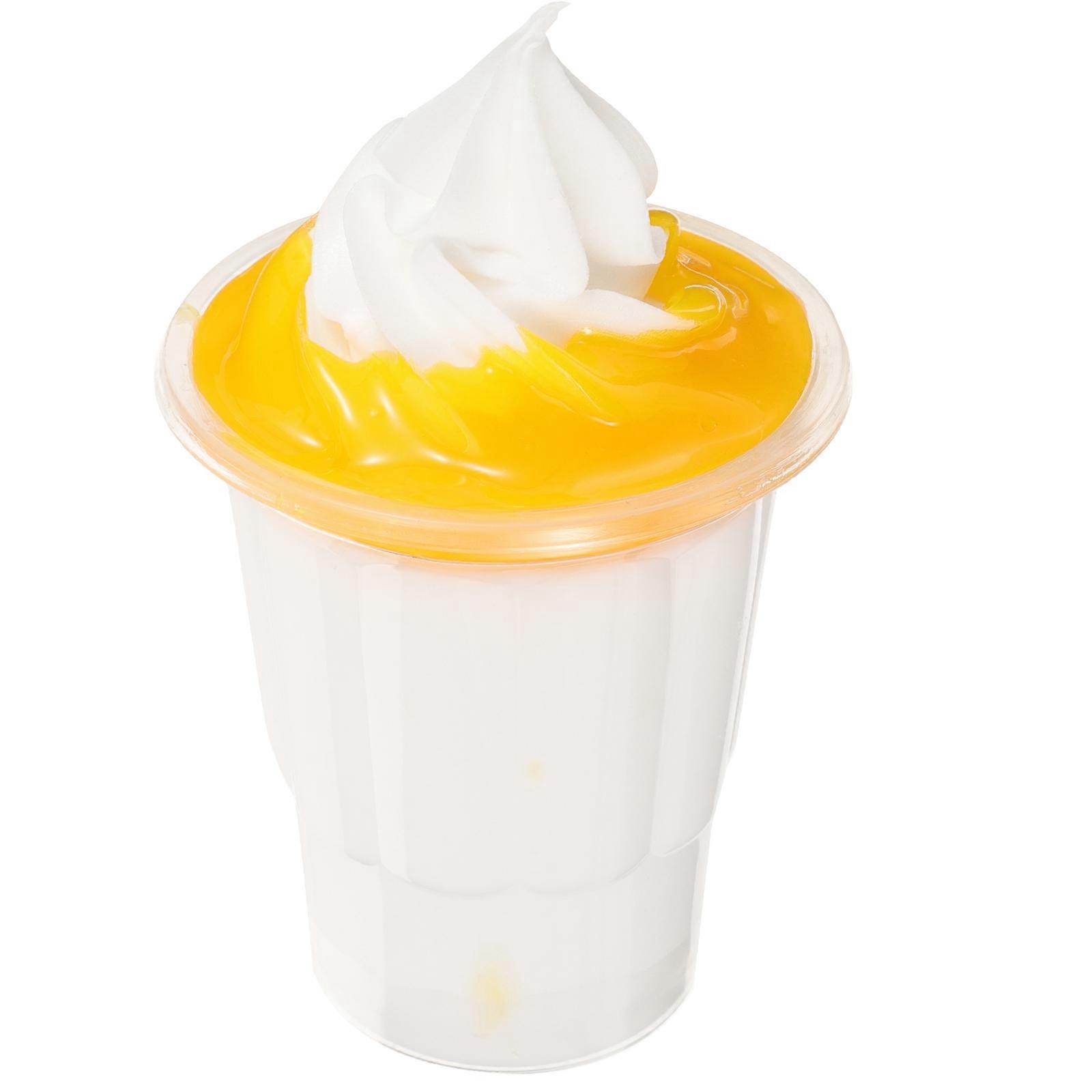 Artificial Ice Cream Model Ice Cream Shape Food Prop Multi Pvc for Home Decoration 1Pcs