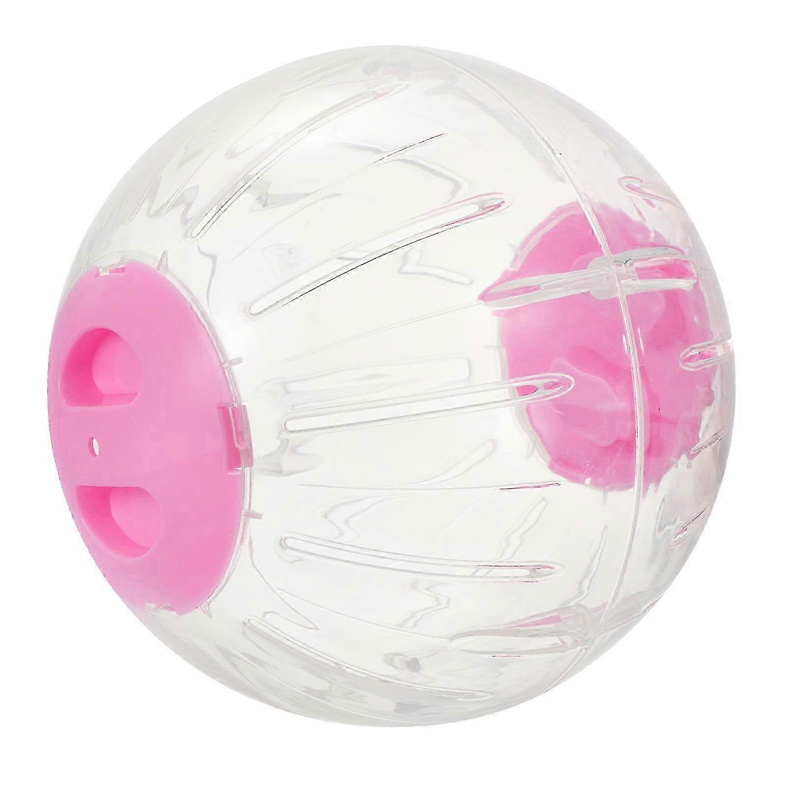 Pink Hamster Exercise Ball 18.5cm - Running Play Toy for Small Pets