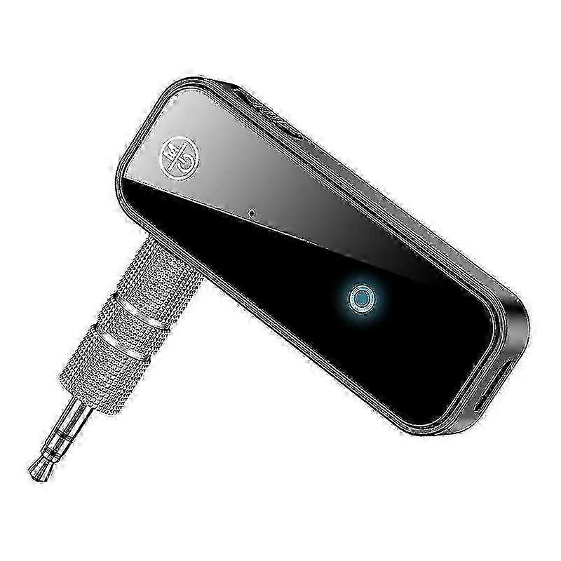 Bluetooth 5.0 Audio Adapter with 3.5mm Jack, Wireless Transmitter & Receiver Compatible with TV, PC and Car Stereo