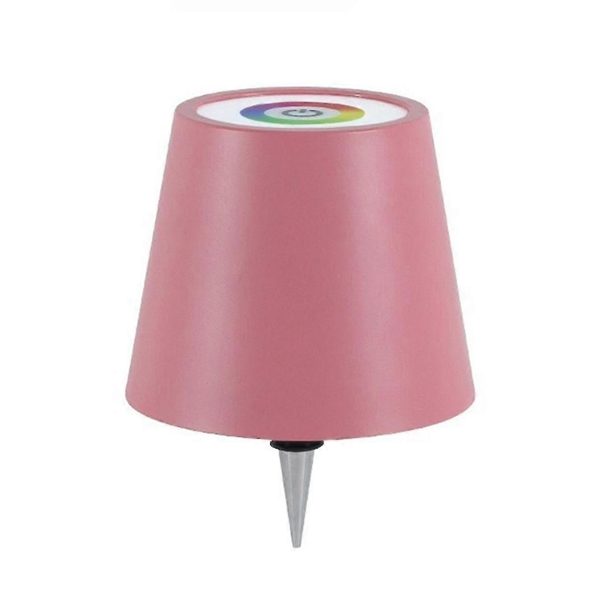 RGB Mode Wireless Bottle Lamp with Three-Color Continuous Dimming Shade Rechargeable Bottle Light