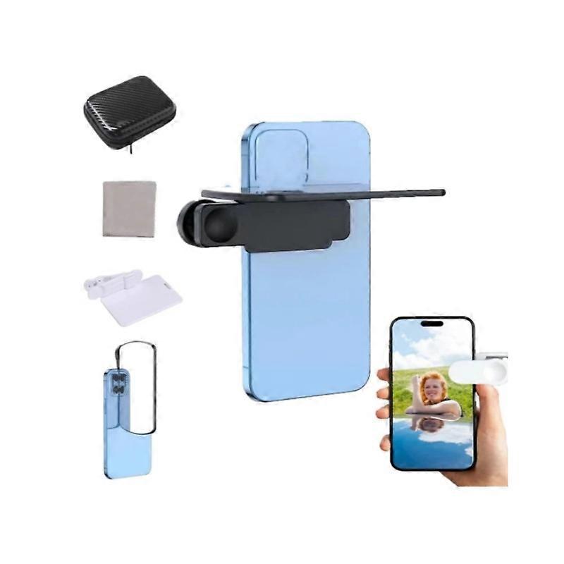 Mirror Effect Lens - Capture Stunning Reflections Instantly,Smartphone Camera