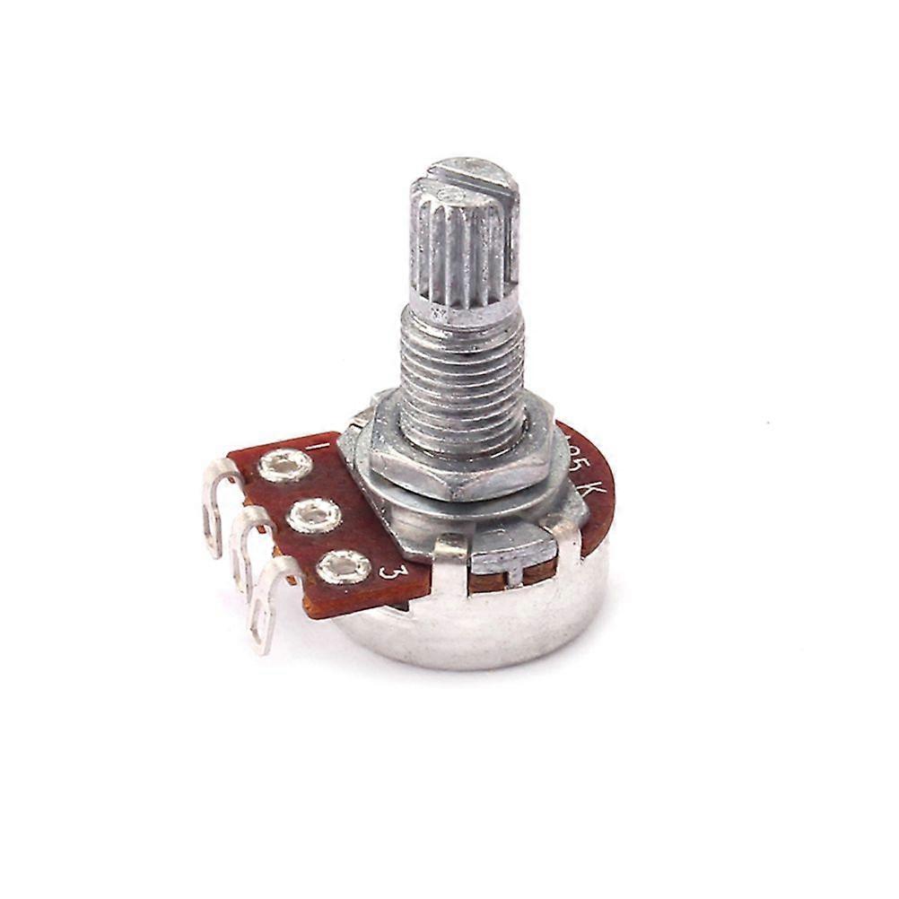 A25K Mini Long Knurled Split Shaft Guitar Potentiometers Shaft Volume and Tone Controls