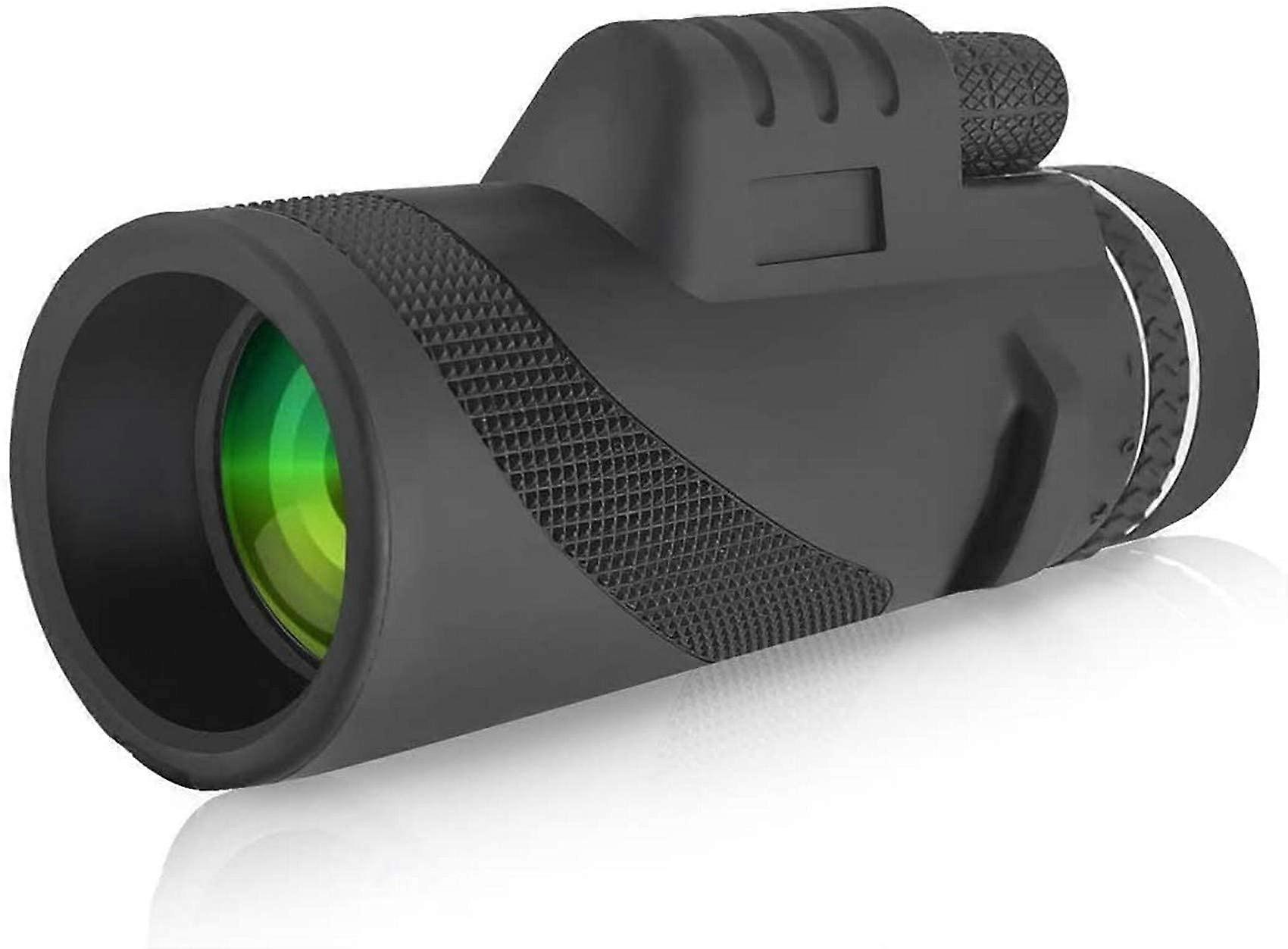 40X60 Monocular Adjustable Telescope Waterproof With Smartphone Stand And Tripod For Sightseeing Concerts Stadiums