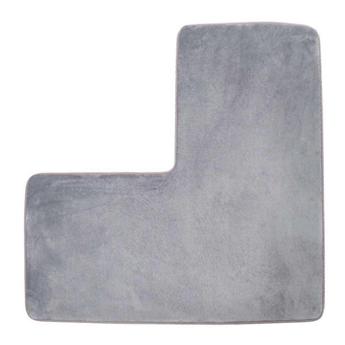 L-Shaped Non-Slip Bath Mat for Corner Showers A