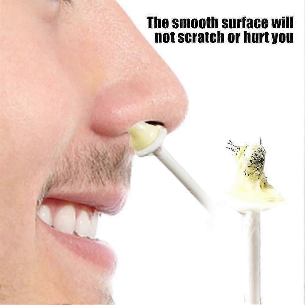 60x Multi-propose Nose Wax Stick Hair-Removal Nose Wax Applicators Καθαρισμός ~
