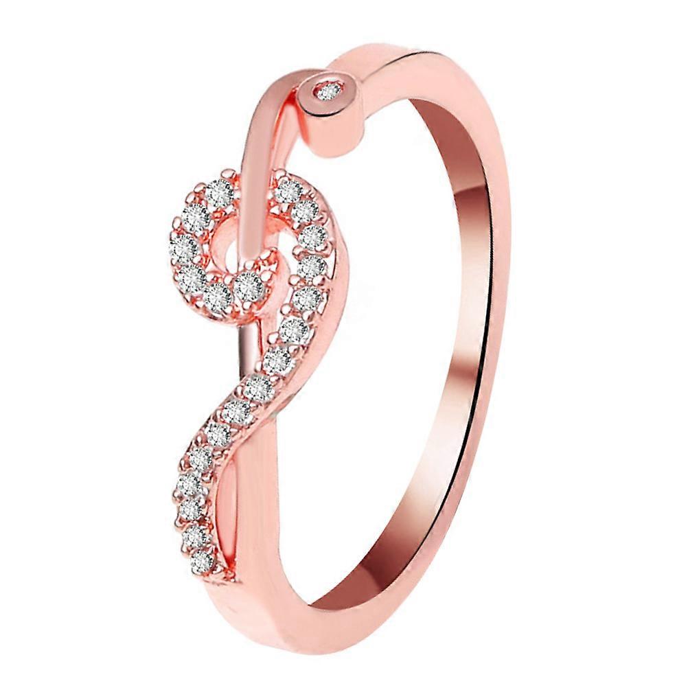Music Note Finger Ring for Women – Sparkling Zircon Inlay, Chic & Stylish Design for Elegant Occasions and Personal Expression