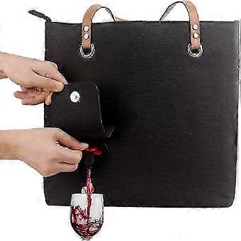 2025 Compartilhado Vinho Tote Com Dispensador de Bebida, Tote Bolsa de Ombro Para Praia, Viagem, Piquenique, Camping