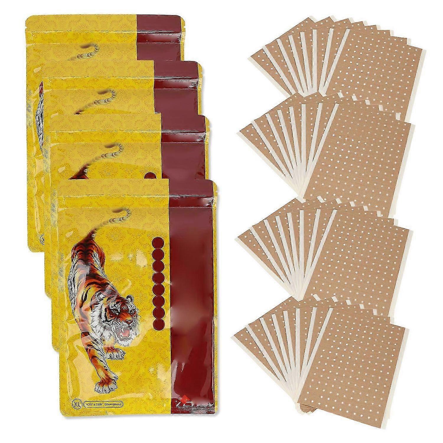 2025 Latest Model 32 Sheet Red Tiger Relieving Patch Improved Mobility Reduce ...