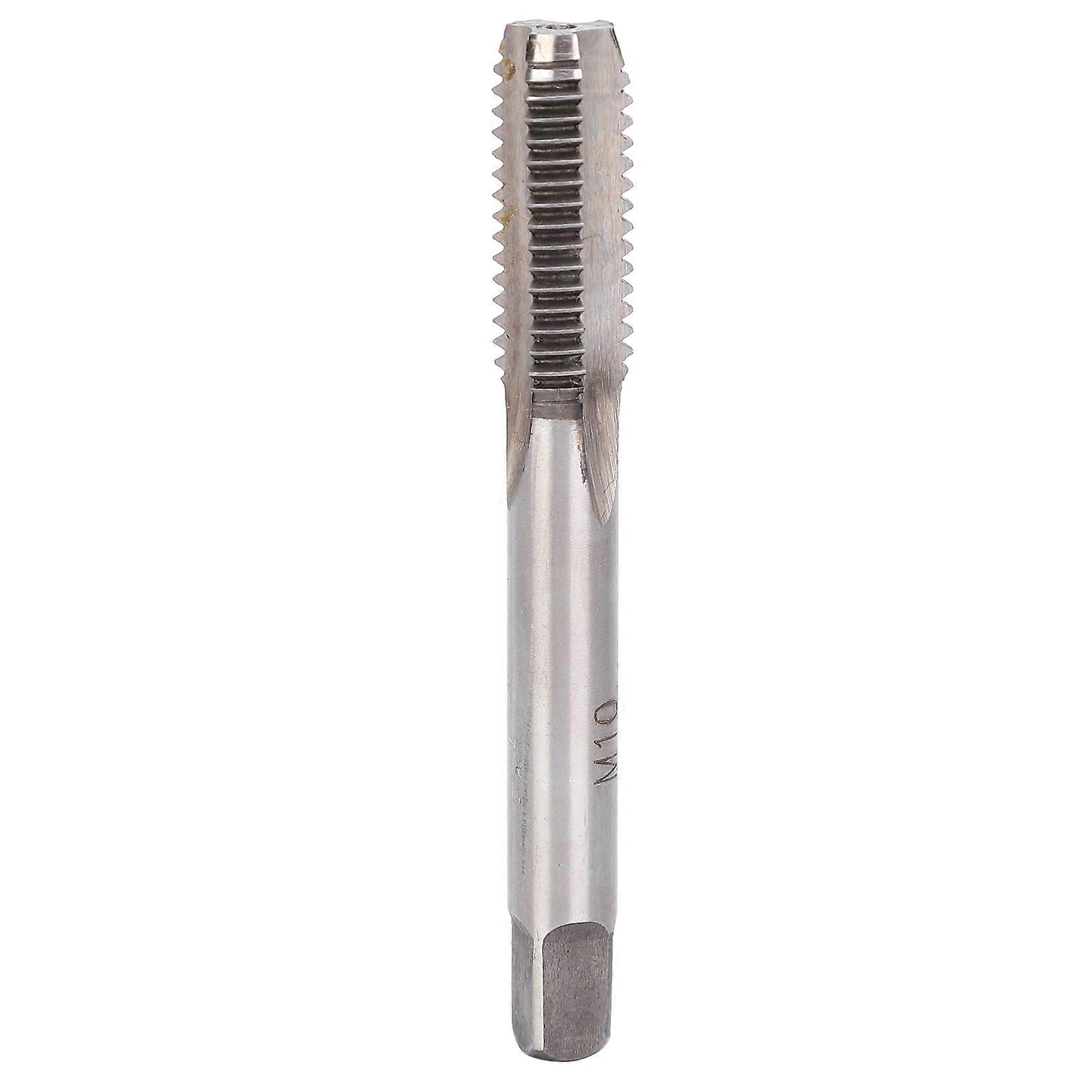 20Pcs High Hardness M10 Alloyed Tool Steel Metric Hand Screw Tap Threading Tapping Taps