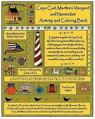 Cape Cod Martha's Vineyard and Nantucket Activity and Coloring Book