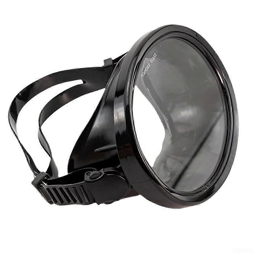 Diving Mask Anti Fog Snorkeling Mask Black For Swimming And Pool Parties
