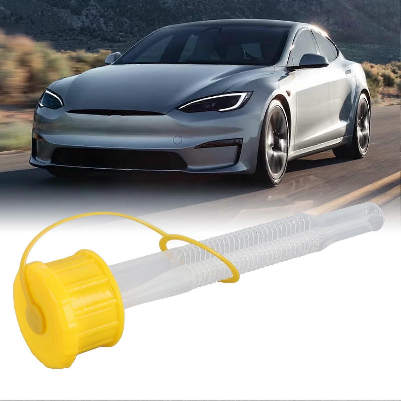 Gas Can Spout Replacement Flexible Leakproof Aging Resistant Fuel Can Spout for Most Oil Cans