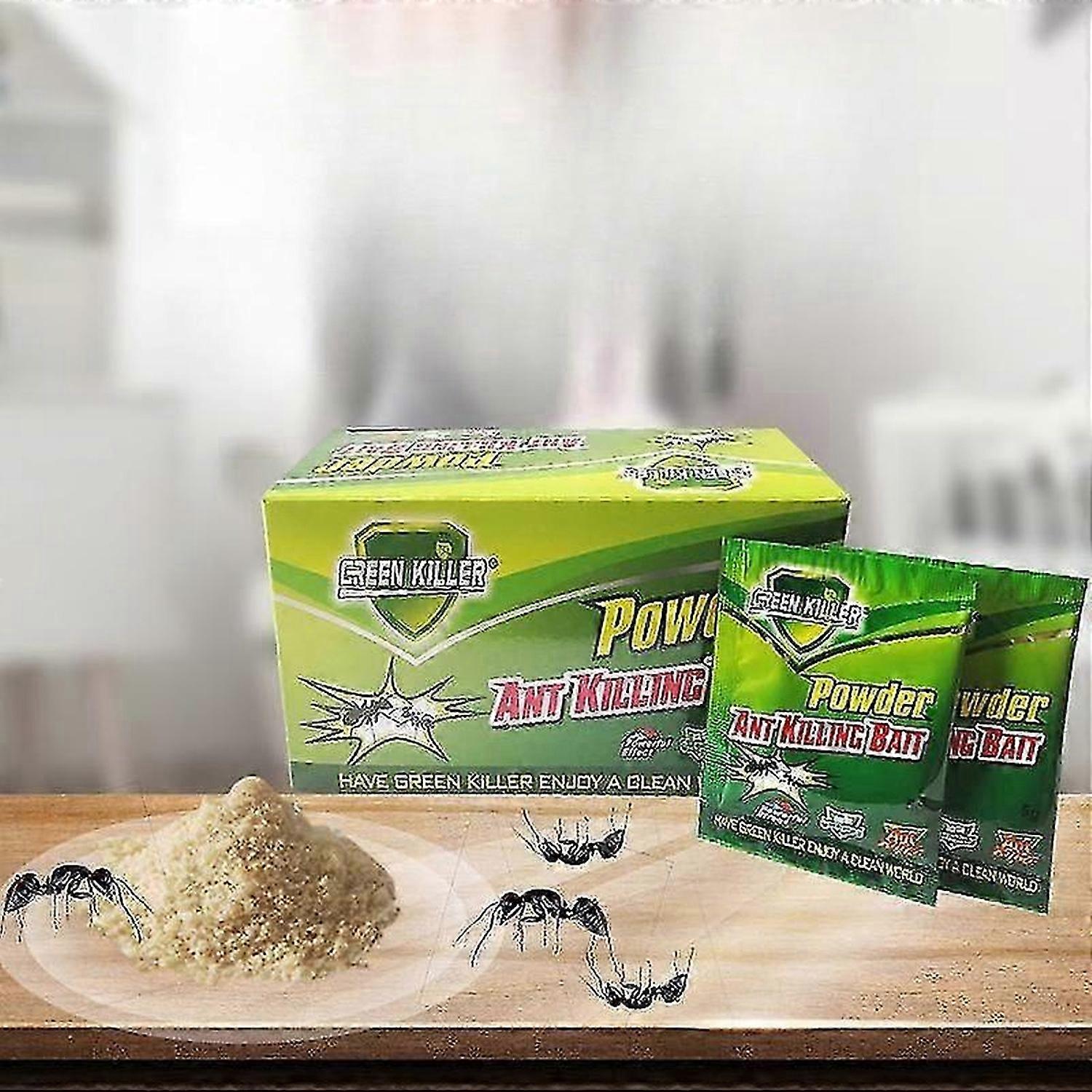 50pack Kakkerlak Doden Aas Insecten Uitroeiing Poeder Mier / kakkerlak Lokstof Insecticide