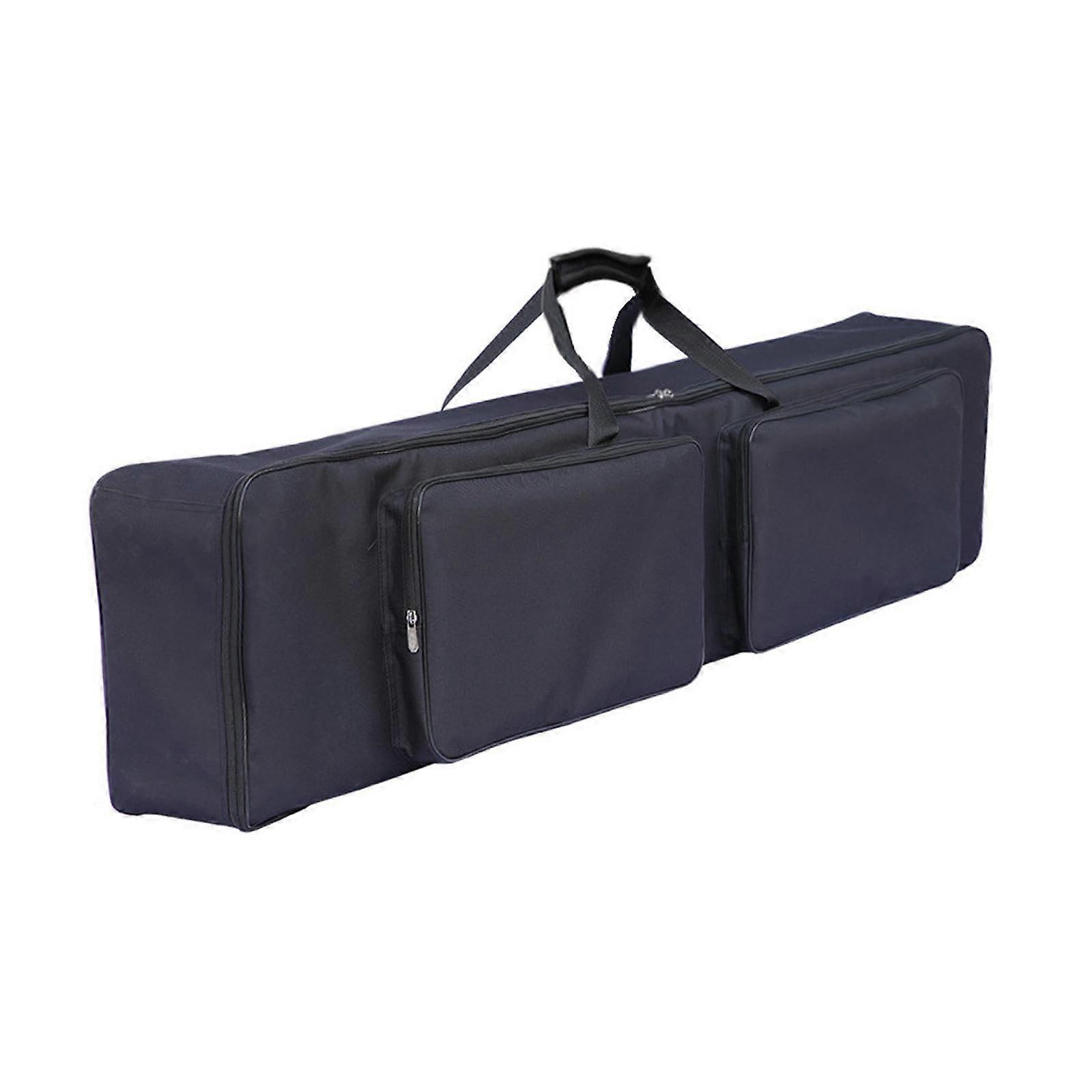 88 Key Keyboard Case Waterproof Oxford Cloth Padded Shoulder Bag Travel Gig Bag Backpack For Music Studio Performance
