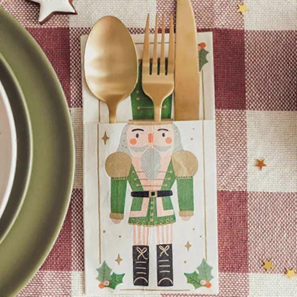 Nussknacker Weihnachtsbesteckhalter