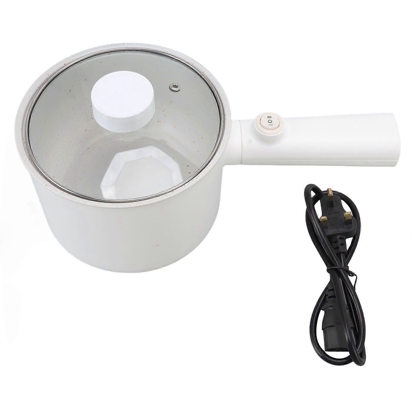 1.8L Electric Hot Pot Large Capacity Multifunction Electric Hot Pot Cooker for Frying Deep Frying Steaming Boiling