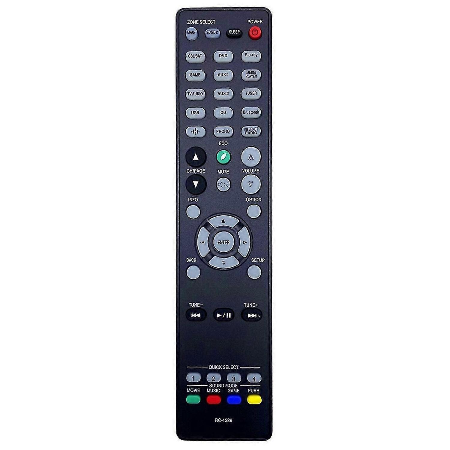 RC-1239 Télécommande pour récepteur AV Denon AVR-X3700H AVR-X2700H