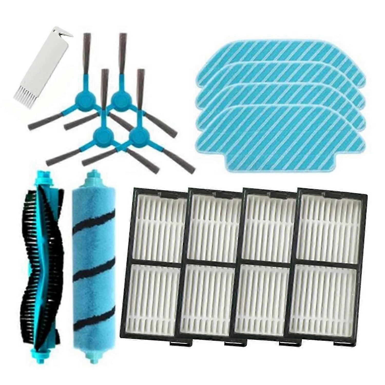 For Cecotec Conga 5490 6090 Main Side Brush Hepa Filter Mop Cloth