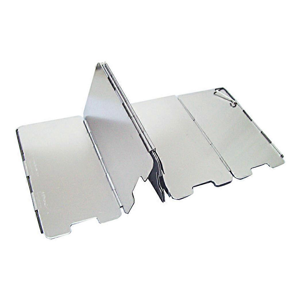9 Plates StoveWind for Shields Windproof Screen Picnic Barbecue Burner