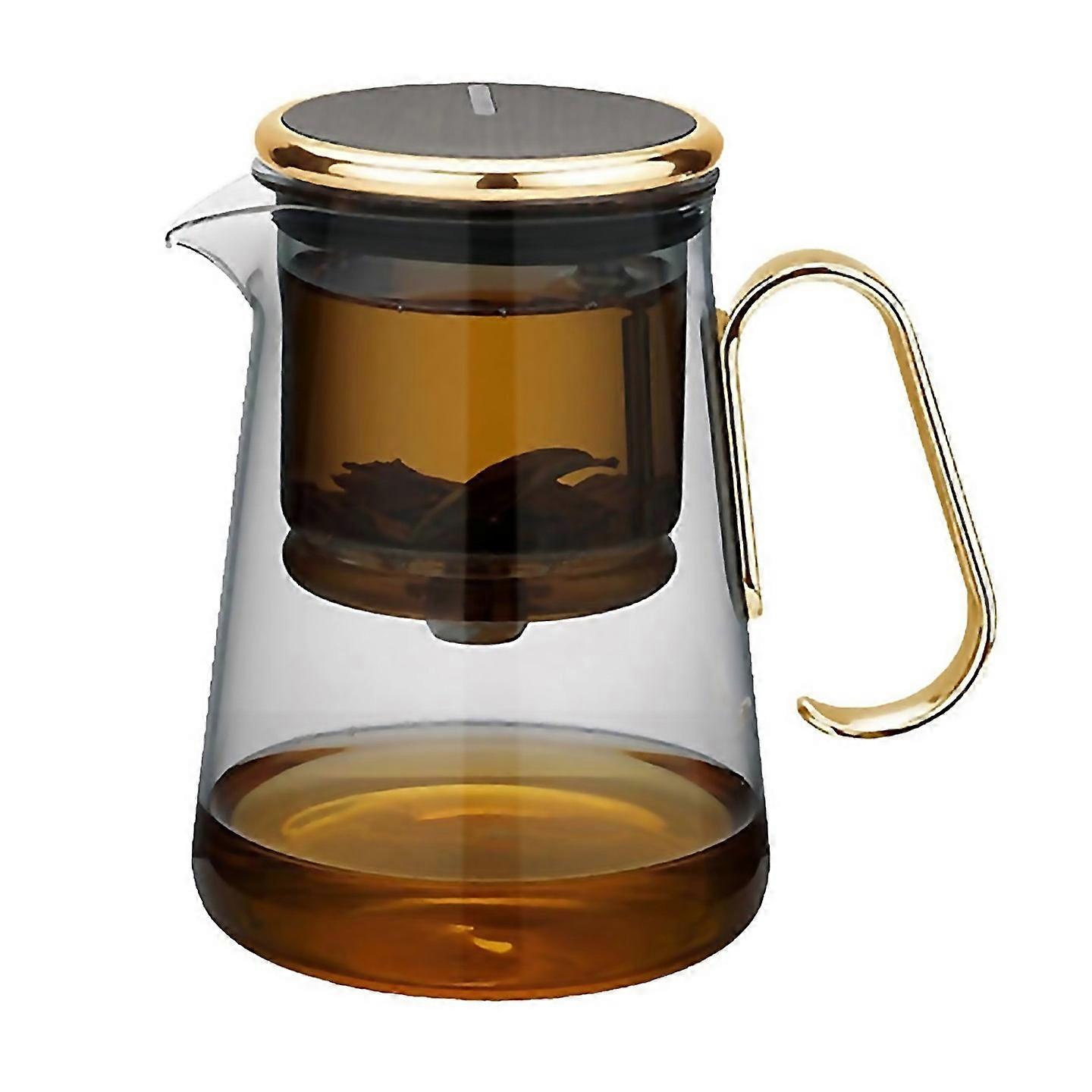 For 700ml Magnetic Glass Tea Maker Pot With Infuser Kettle Teapot For Easy Tea Filtration Water