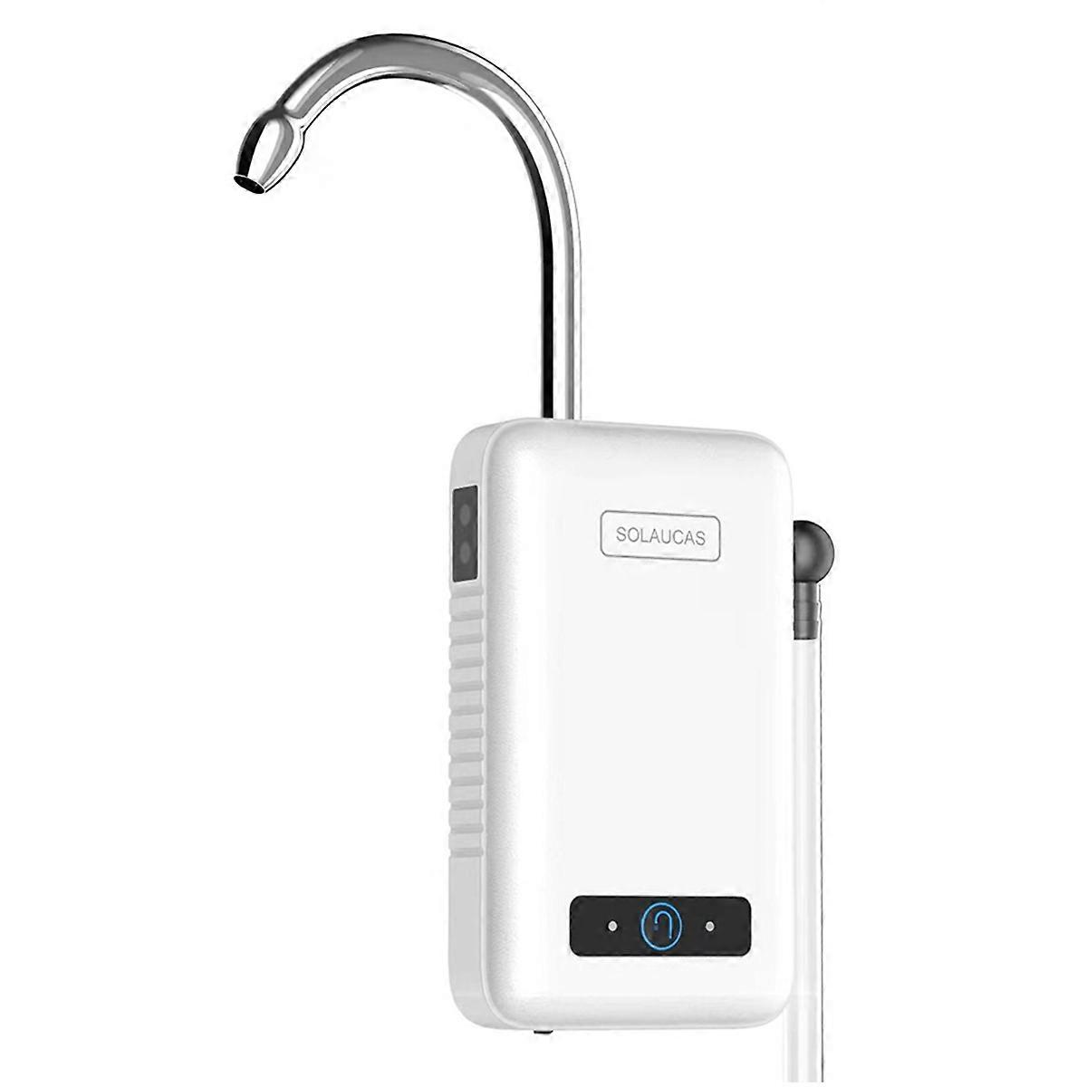 Fish Bucket Water Pump with Led Light Portable Fishing Oxygenator Smart Induction Electric Oxygen Pu