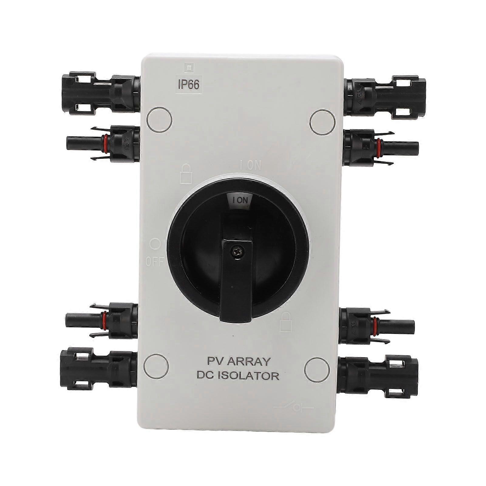 Solar Disconnect Switch PV Isolator IP66 Waterproof DC 1000V 32A for Power System