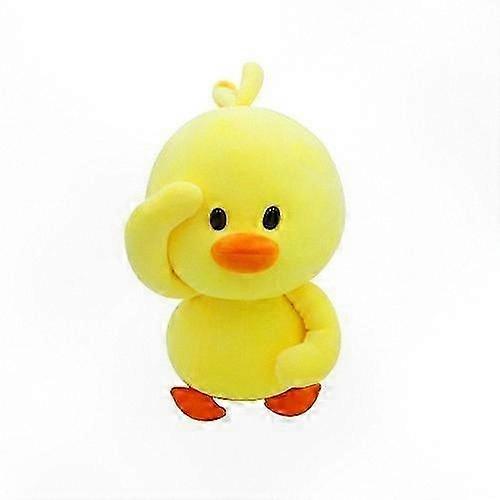 Soft Yellow Duck Plush Pillow Perfect for Gifting to Ragdoll Fans on Special Occasions