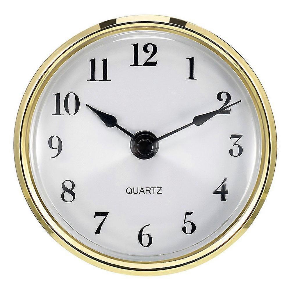 Classic Clock Craft Insert Clocks Movement Quartz Diameter 80Mm Number Diy Craft