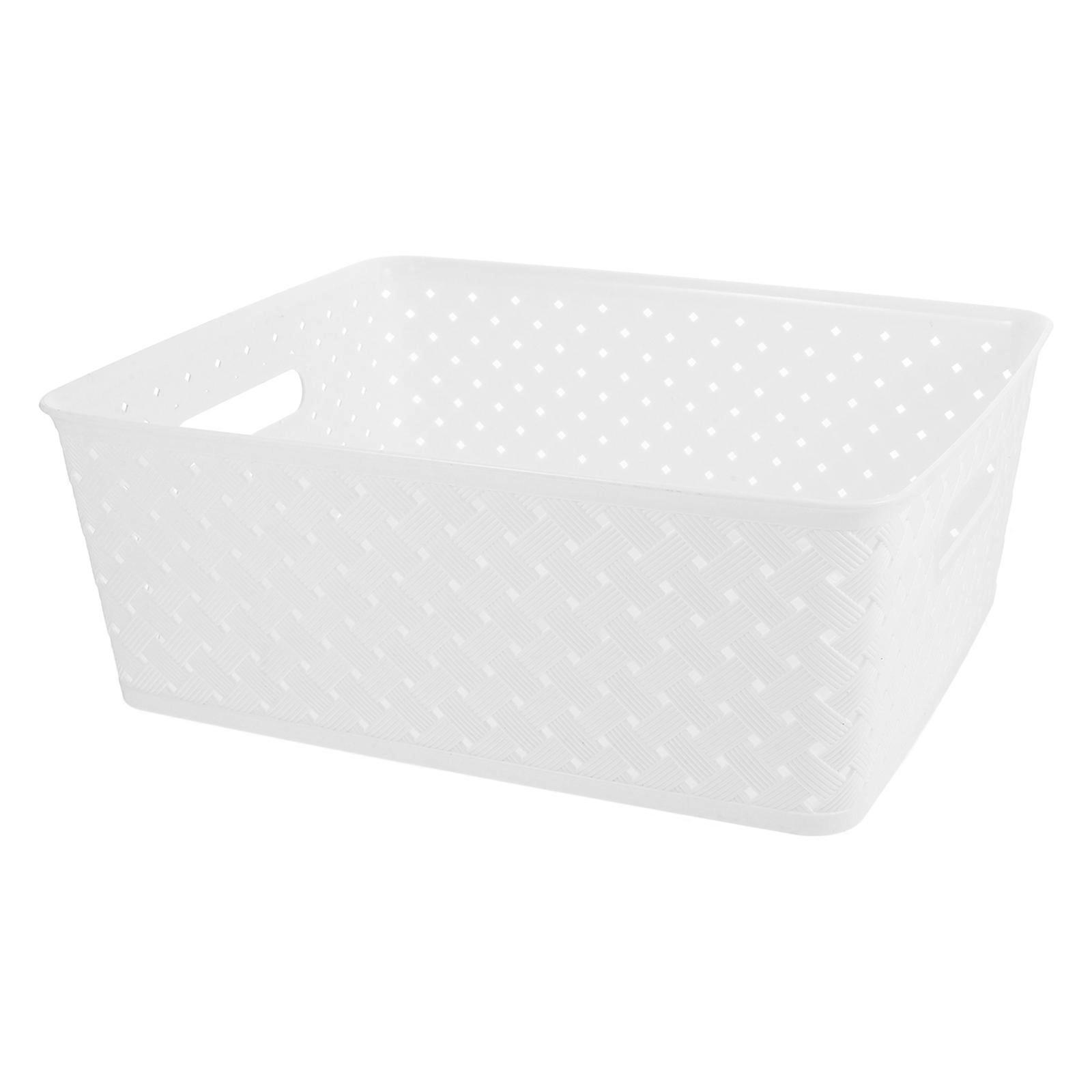 Plastic Storage Basket for Candy Storage Featuring Handles