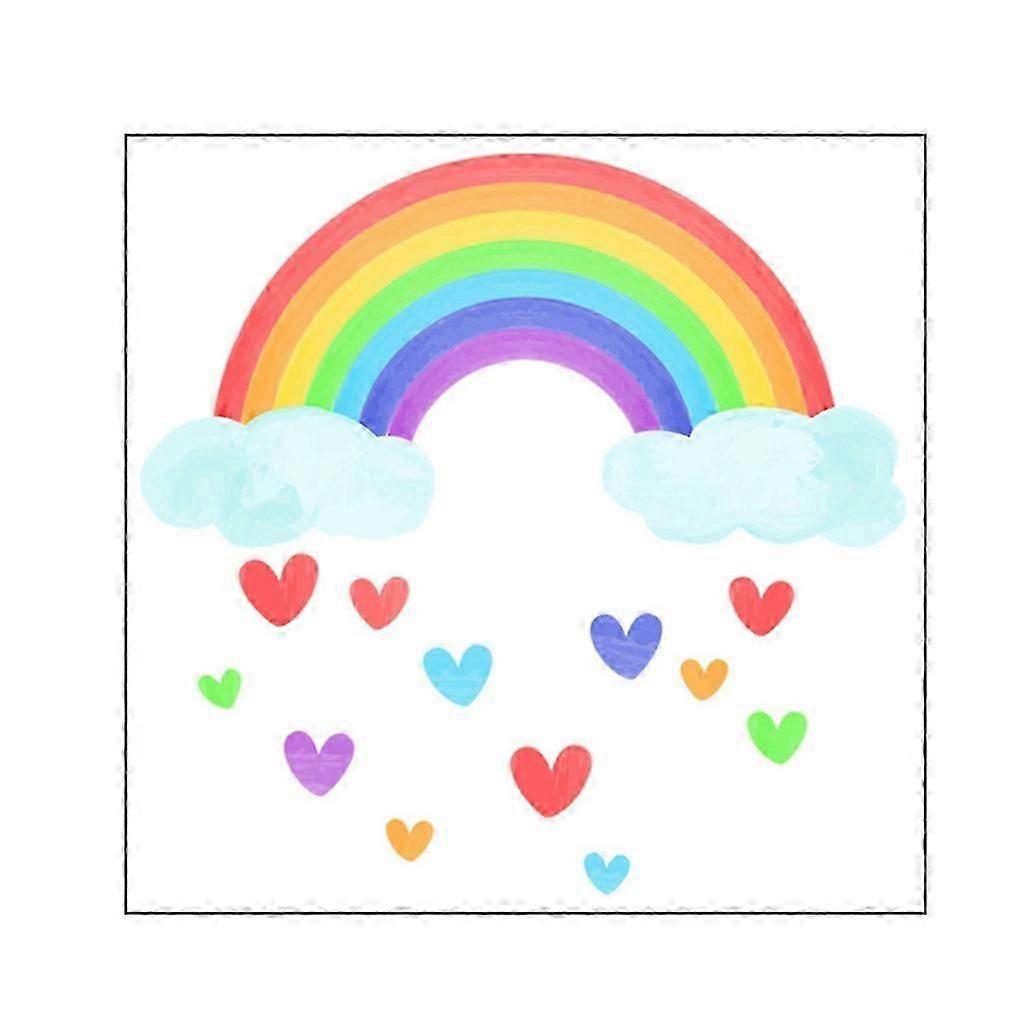 Luminous Rainbow Wall Sticker Decorative Stickers School Office Window