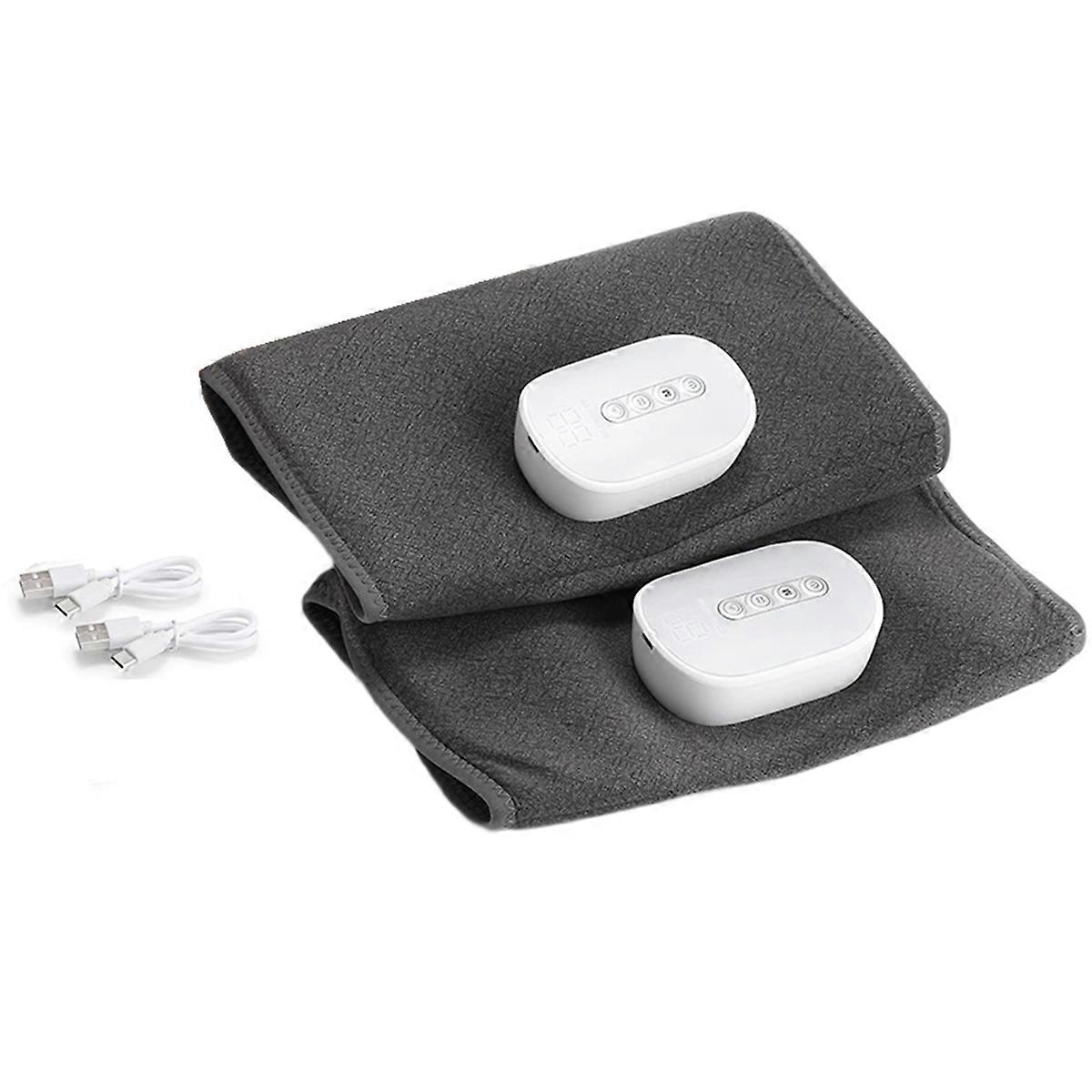 Leg Heat Compress Massager Leg Joint Massager Smart Warming and Decongesting Device Air Compression