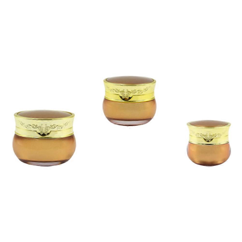 Travel Size Multi Color Acrylic Storage Container For General Users 10g 15g And 30g Leakproof Function