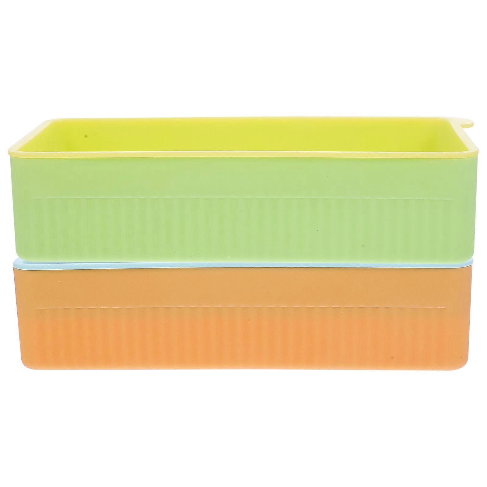 Cat Grass Box 6Pcs For Cats Watering System Rectangular Shape Indoor Planting Solution