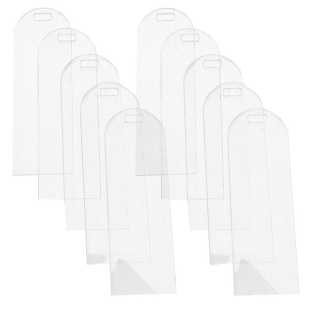 120 Pcs Acrylic Bookmarks Simple Design Rectangular Crafting Supplies for DIY Enthusiasts Gift Giving