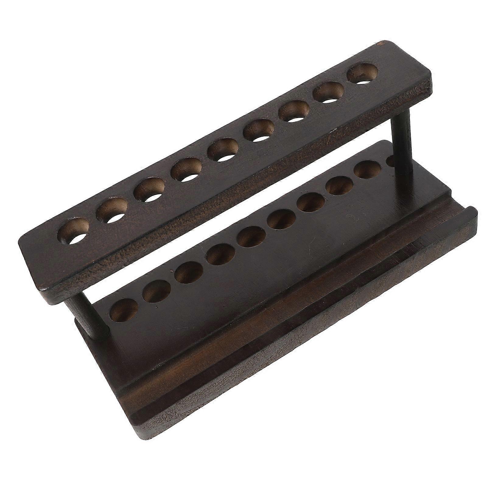 Stable Support Wooden Pen Holder Mobile Phone Stand For Office And School Organizing 3Pcs