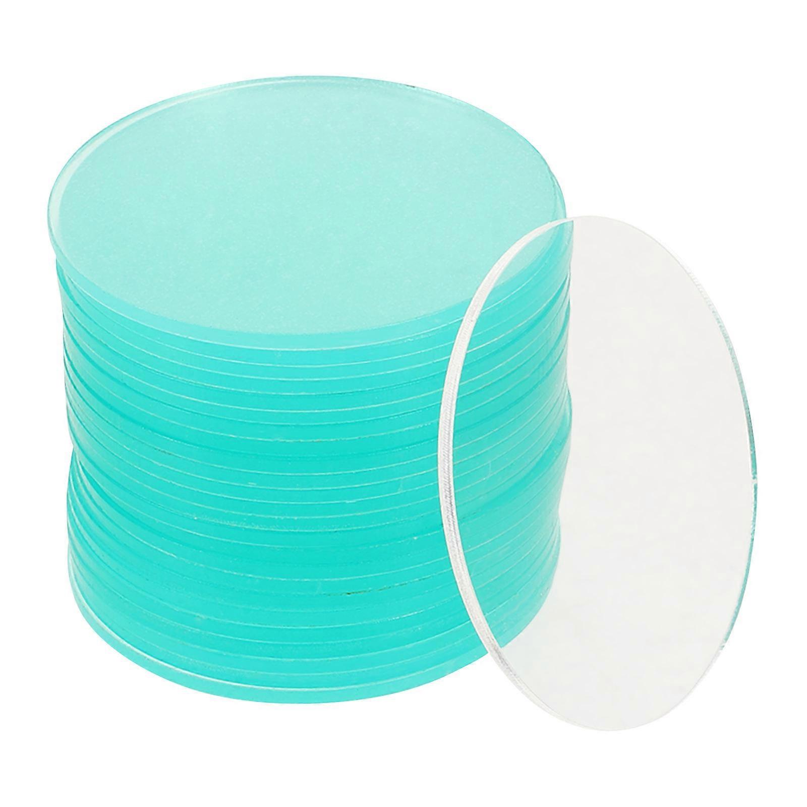 Pc Flashlight Lens Replacement for Outdoor Use 80Pcs Set Transparent