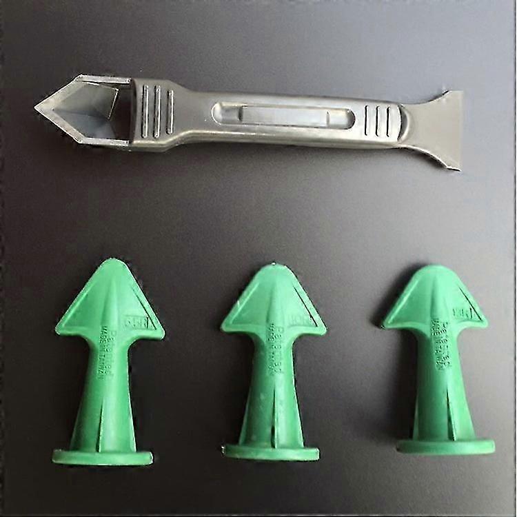 4 Pcs Sealant Nozzle Scraper Sealing Angle Silicone Gasket Clean Tool