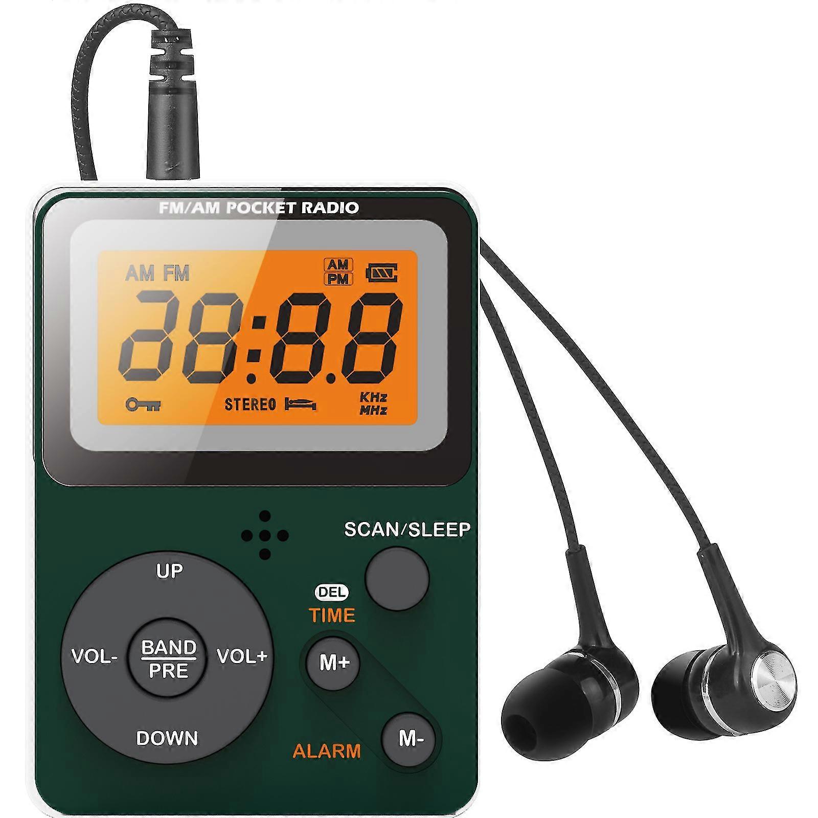 Portable FM/AM Two-Band Radio English-Specific Radio 2025