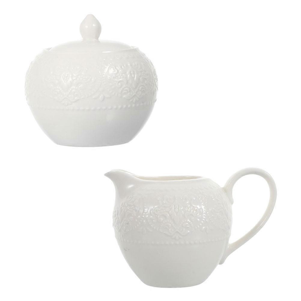 Round Ceramic Pot With Lid Simple Design Kitchen 9X8 4X8 4CM Beverage Container 2Pcs
