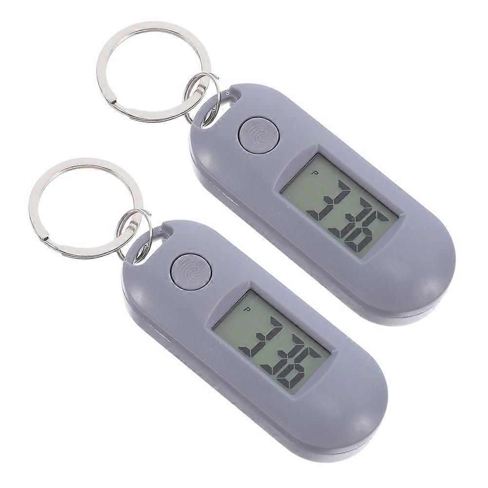 Portable Keyring Watch For Children Students Nurses With Timekeeping Feature 8Pcs